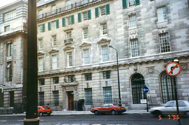 Former location of Cowdray Hall, 1a Henrietta Place, London