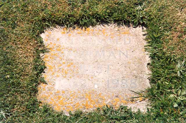 Tombstone for Reginald Norman Best, Corfe Castle