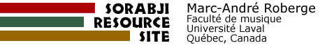 Sorabji Resource Site (Marc-André Roberge, Faculté de musique, Université Laval)